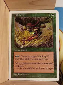 Lifeforce MTG Core Set 5th Edition Regular - Image 1