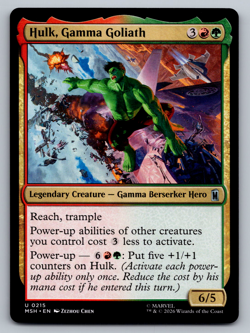 Hulk, Gamma Goliath U 0215 Marvel Super Heroes Regular - Image 1