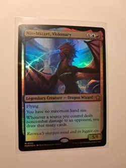 Niv-Mizzet, Visionary Foil MTG Foundations NM/Mint - Image 1