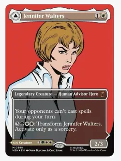 Jennifer Walters (Borderless) (0388) Marvel Super Heroes Foil - Image 1
