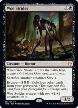 1x Woe Strider Light Play MTG Magic - Kid Icarus - - Image 1