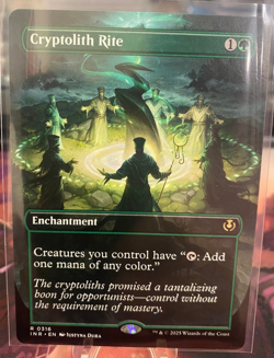 MTG, CRYPTOLITH RITE (BORDERLESS) (INR) (NM OR BETTER CONDITION) - Image 1