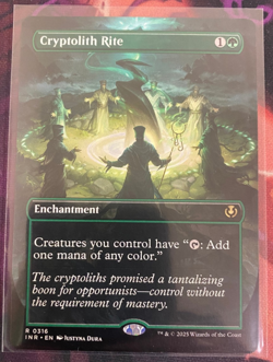MTG, CRYPTOLITH RITE (BORDERLESS) (INR) (NM OR BETTER CONDITION) - Image 2