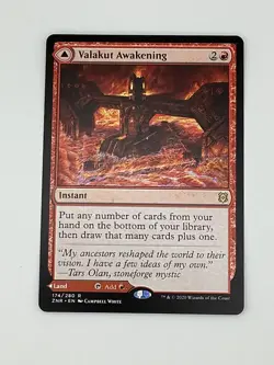 MTG 1x Valakut Awakening # 174 Zendikar Rising Magic the Gathering Card x1 NM BB - Image 1