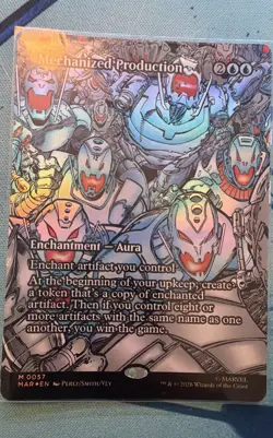 Mechanized Production (Borderless) Marvel Universe Eternal-Legal Foil #0057 - Image 1
