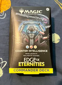 MTG Magic The Gathering Edge of Eternities Counter Intelligence Commander Deck - Image 1