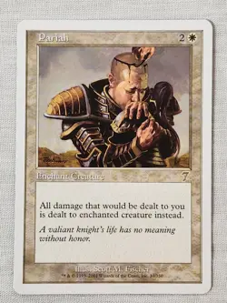 NM Pariah 7th Edition Mtg Magic the Gathering - Image 1