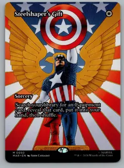 Steelshaper's Gift (Borderless) 50 Marvel Universe Eternal-Legal Magic: NM - Image 1