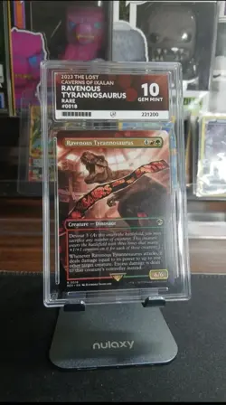 ACE Label GEM MINT 10 Ravenous Tyrannosaurus Perfect Subgrades Jurassic Park - Image 1