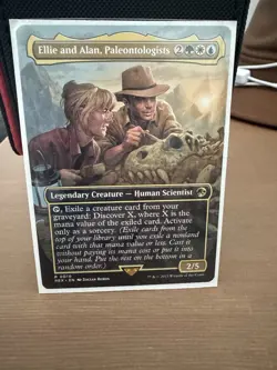 Ellie and Alan, Paleontologists | NM | Borderless | REX | R 0010 | MTG - Image 1