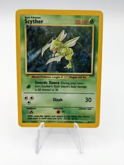 Scyther 10/64 | Pokemon TCG | Jungle | Misprint | MP - Image 1