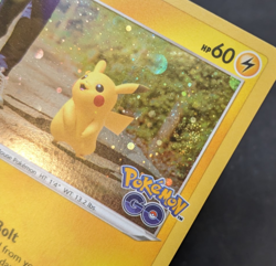 Pikachu 027/078 | Pokemon TCG | Pokemon GO | Cosmo Holo Swirl | LP - Image 4