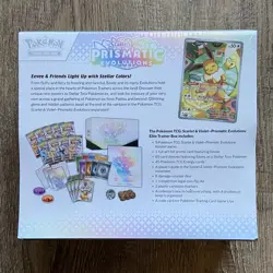 Pokemon Prismatic Evolutions Elite Trainer Box ETB Scarlet Violet Eevee Promo - Image 3