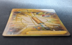 Ordinary Rod 2020 Pokemon Sword & Shield 215/202 Secret Rare Gold Trainer - Image 2