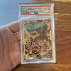 Pokemon Volcanion XY185 XY Black Star Promos Promo Holo ENG 2017 PSA 10 - Image 1