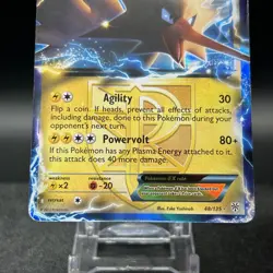 Zapdos EX 48/135 Ultra Rare BW Plasma Storm Pokemon Card #A - Image 2