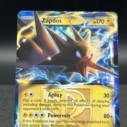 Zapdos EX 48/135 Ultra Rare BW Plasma Storm Pokemon Card #A - Image 4