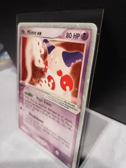 Pokemon TCG Mr. Mime EX Rare Holo Card 111/112 LP - Image 2
