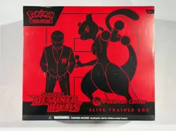 Pokemon Destined Rivals Pokemon Center Elite Trainer Box ETB Sealed - Image 1