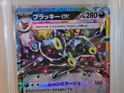 PSA 10 Pokemon Umbreon Ex 093/187 Terastal Fest Double Rare Holo Japanese - Image 3