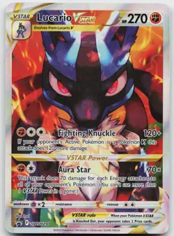 Lucario VSTAR SWSH291 Holo Promo Sword & Shield Promo Near Mint - Image 1