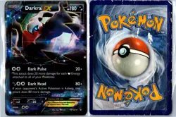 Pokemon Card - Darkrai EX Holo BREAKpoint 74/122 EX Rare DAMAGED - Image 3