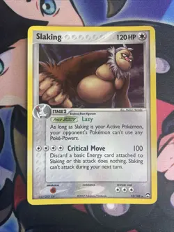 Pokemon Card - Slaking 13/108 - EX Power Keepers - Holo Lp - Image 1