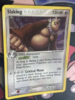 Pokemon Card - Slaking 13/108 - EX Power Keepers - Holo Lp - Image 4