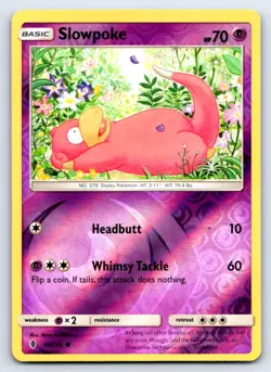 Slowpoke 48/145 Common Guardians Rising Pokemon Reverse Holo NM/M - Image 1
