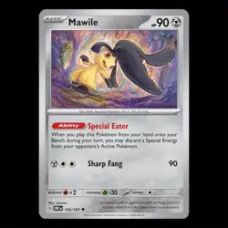 Mawile 143/197 - Obsidian Flames Pokemon Card - Image 1