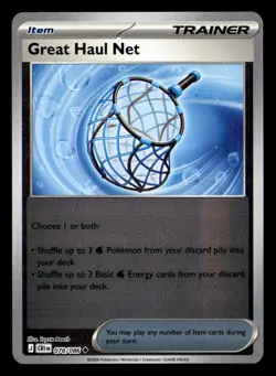 Great Haul Net 078/086 Uncommon ME04: Chaos Rising Pokemon Reverse Holo NM - Image 1