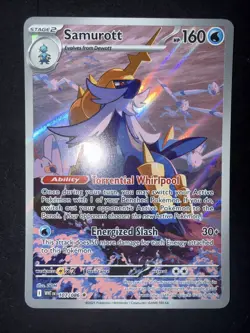 Pokemon TCG - Samurott - 107/086 - Illustration Rare - SV: White Flare - Image 1