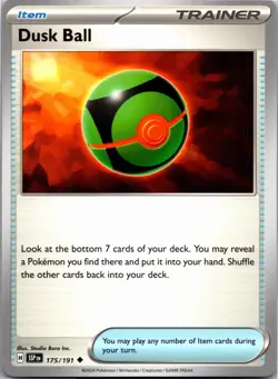 Dusk Ball 175/191 Uncommon Surging Sparks Pokemon Near Mint - Image 1