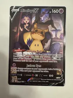 Mimikyu v TG16/TG30 Holo Secret Rare Pokemon TCG - Image 1