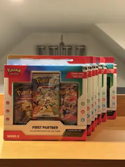 Pokemon First Partner Illustration Collection Series 2 Sealed - Image 1