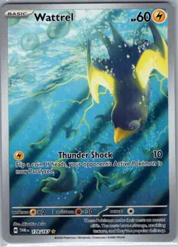 Wattrel - 178/167 SV06: Twilight Masquerade - Pokemon Card - NM - Image 1
