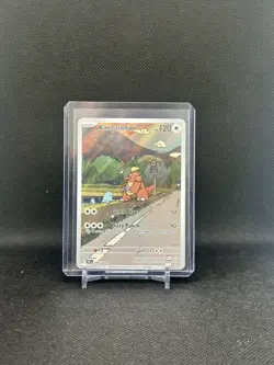 The Pokemon Company Kangaskhan 204/182 Illustration Rare Holo Destined Rivals NM - Image 3