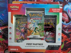 Pokemon TCG First Partner Illustration Collection Series 2 Promo Box - Image 1