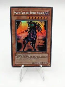 Swift Gaia the Fierce Knight | CTI-EN004 | Yugioh | Misprint | MP - Image 1