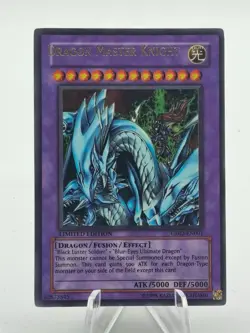 Dragon Master Knight | UE02-EN001 | Yugioh | Misprint | LP - Image 1