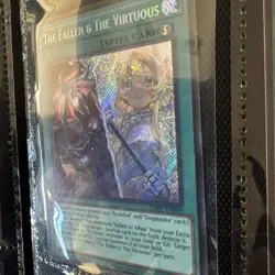 Yu-Gi-Oh! TCG The Fallen And The Virtuous, 1st Edition, Secret Rare Popular Card - Image 3