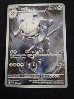 Steelix 150/132 Illustration Rare Mega Evolution Pokemon TCG Card - Image 1
