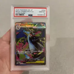 PSA 10 Mega Charizard X ex SR 094/080 Inferno X M2 Pokemon Card Japanese JP - Image 1