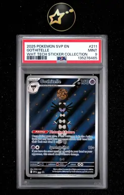 PSA 9 Gothitelle #211 Sv: Scarlet & Violet Promo Cards Holo - Image 1