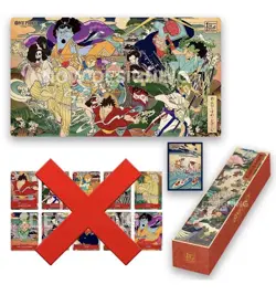 One Piece 1st Anniversary Set English Version No Cards, Playmat, Sleeves, Box - Image 1