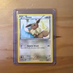 Eevee 13/30 Common XY Trainer Kit: Sylveon & Noivern Pokemon Card Lightly Played - Image 1