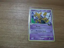 Alakazam LV.56 Non Holo Pokemon Card Rising Rivals 38/111 NM - Image 1