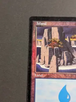 MTG Card - 1x Island (332), Core Set Seventh (7th) Edition LP Vintage Foil Magic - Image 3