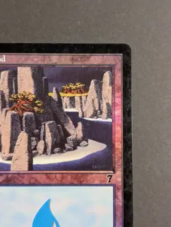 MTG Card - 1x Island (332), Core Set Seventh (7th) Edition LP Vintage Foil Magic - Image 4