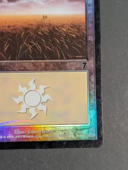 MTG Card - 1x Plains - Seventh (7th) Edition - LP 344 Foil - Magic The Gathering - Image 4